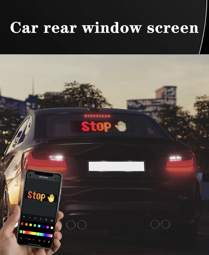 MiNEON Car LED Matrix Panel 5V RGB